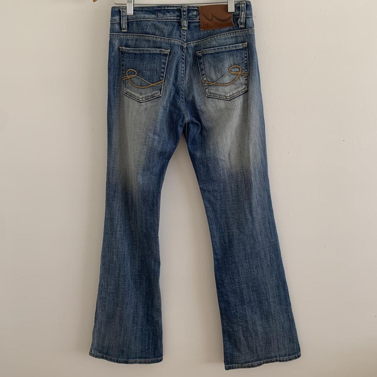 vintage LTB jeans low/mid rise flares fits... - Depop