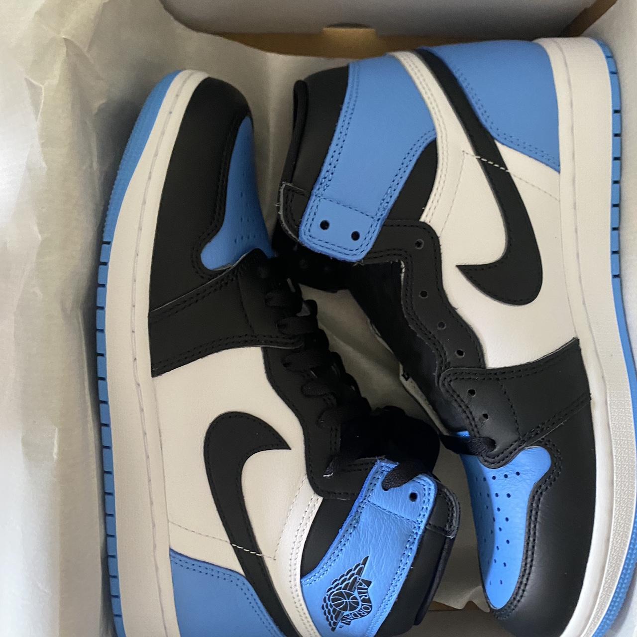 jordan 1 unc blue and red