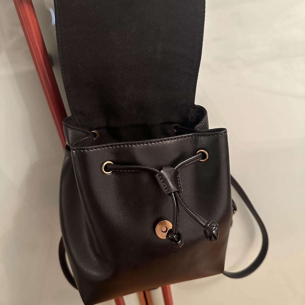 Brandy melville black buckle bag hot sale