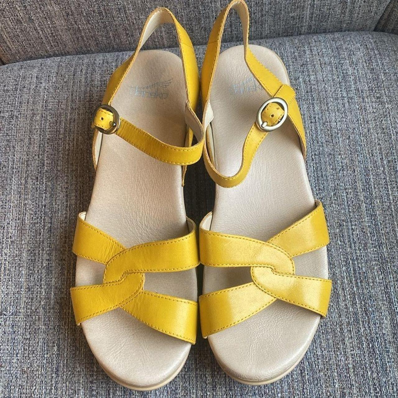 Yellow dansko hot sale