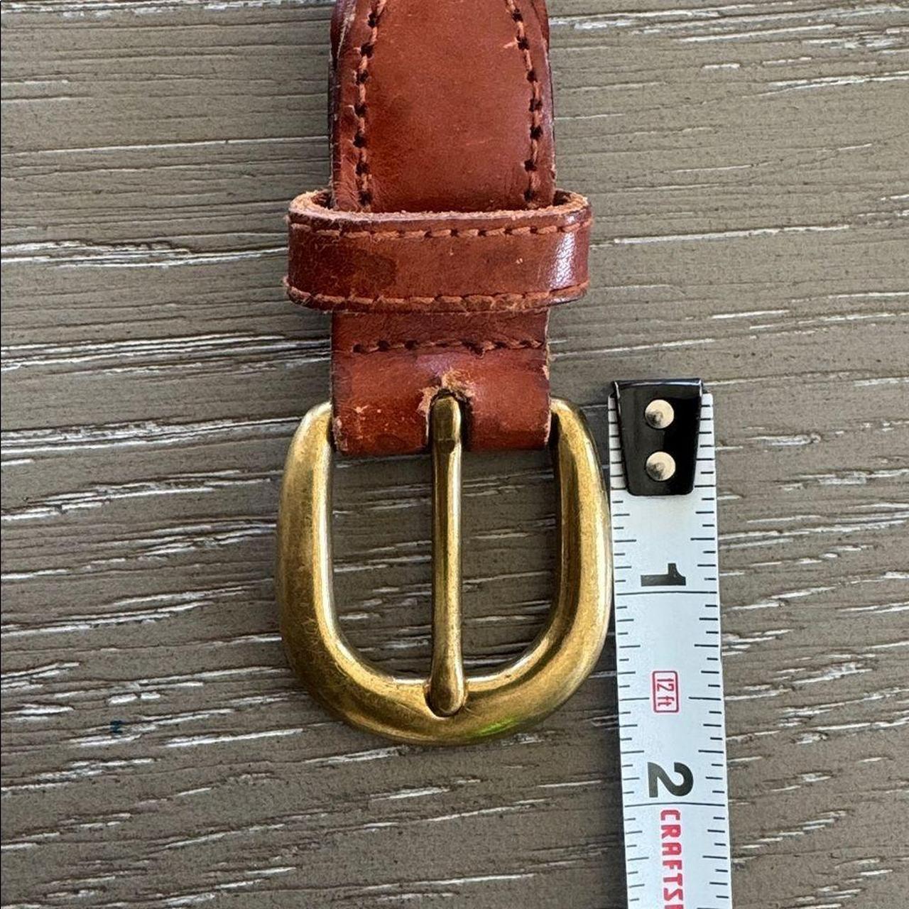 Fossil Women's Belt - Brown/Gold – Fossil Braided… - image 7