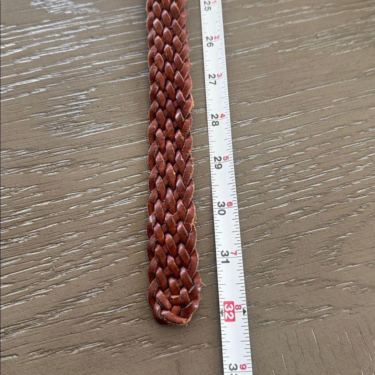 Fossil Women's Belt - Brown/Gold – Fossil Braided… - image 6