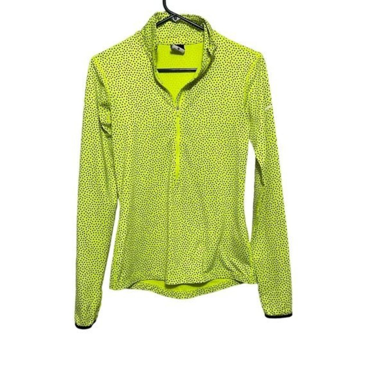 yellow nike top womens