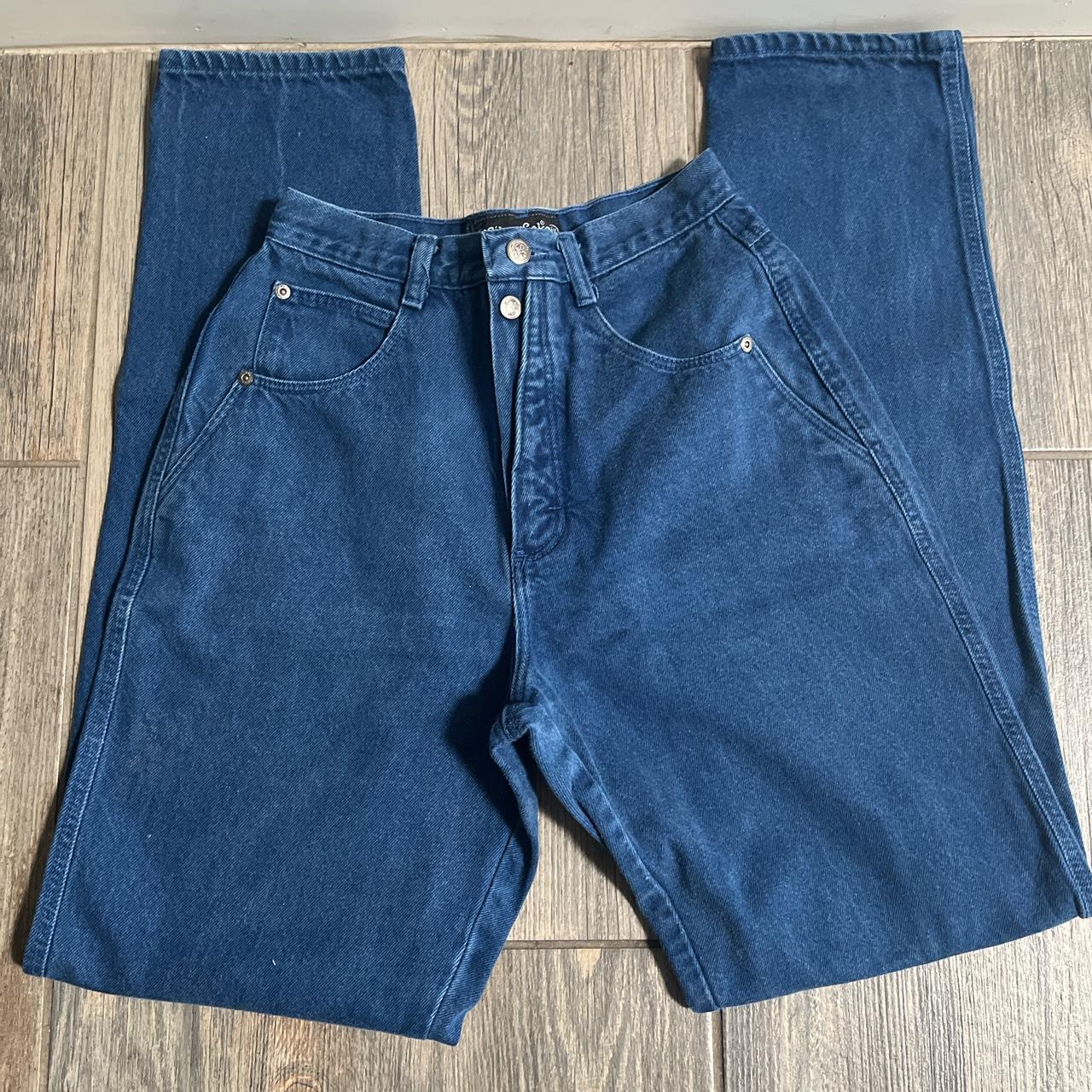 Wrangler Women's Blue Jeans | Depop