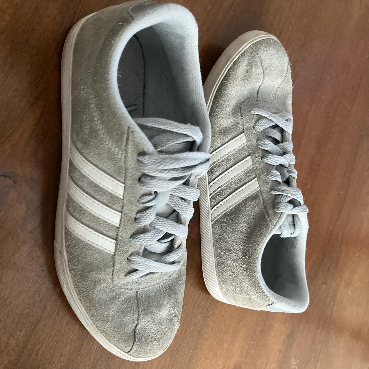 grey adidas ladies trainers