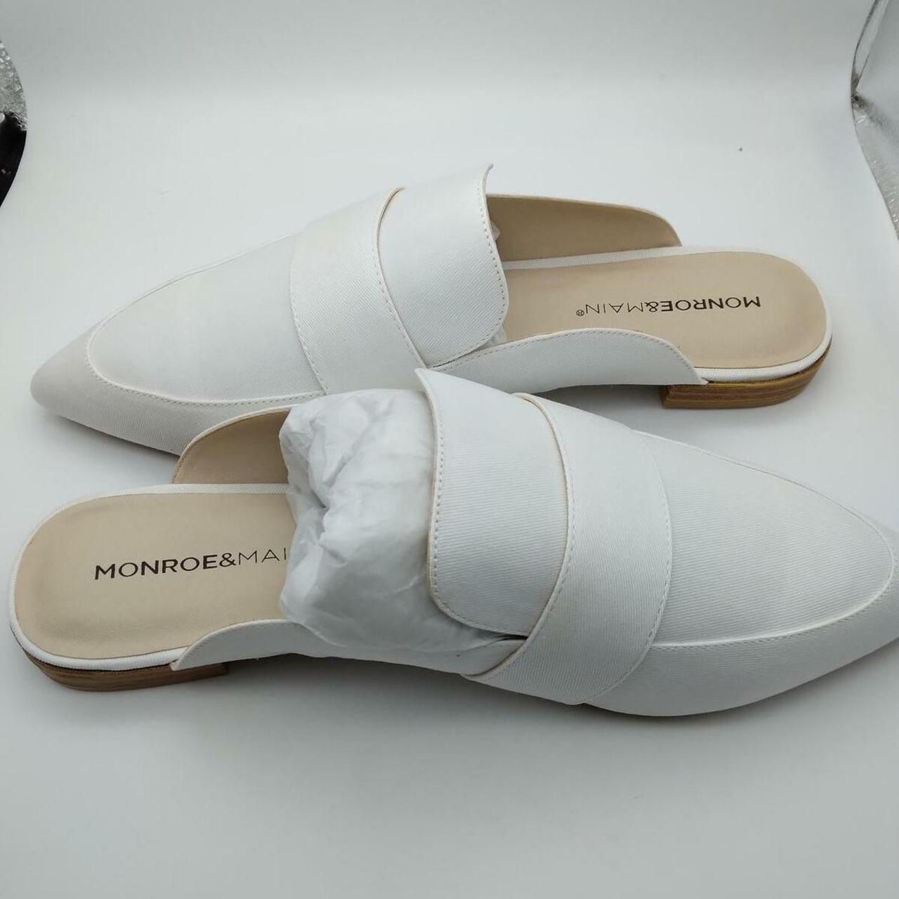 Women's White Slides Depop