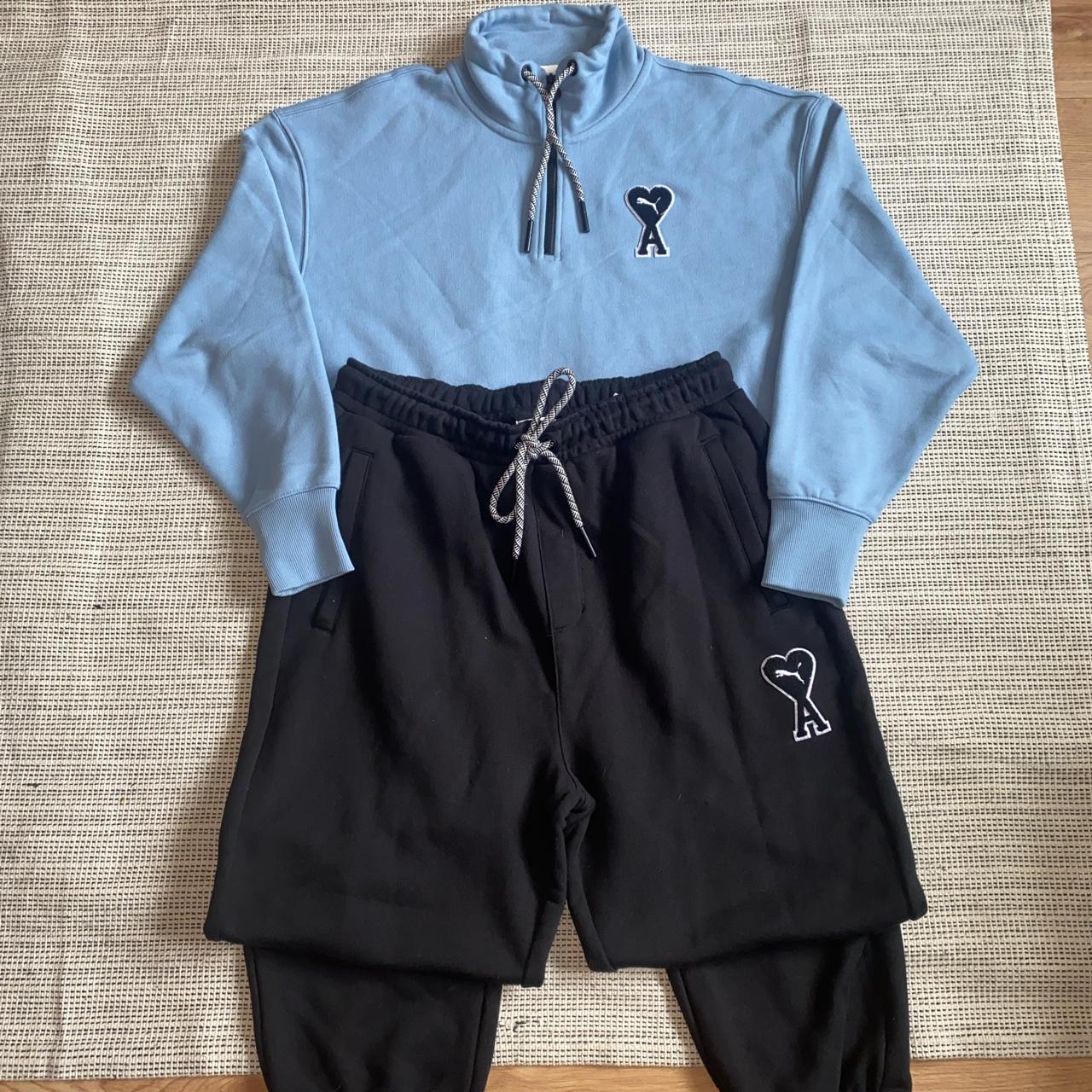 Mens Ami Paris x puma tracksuit Both items Size... - Depop