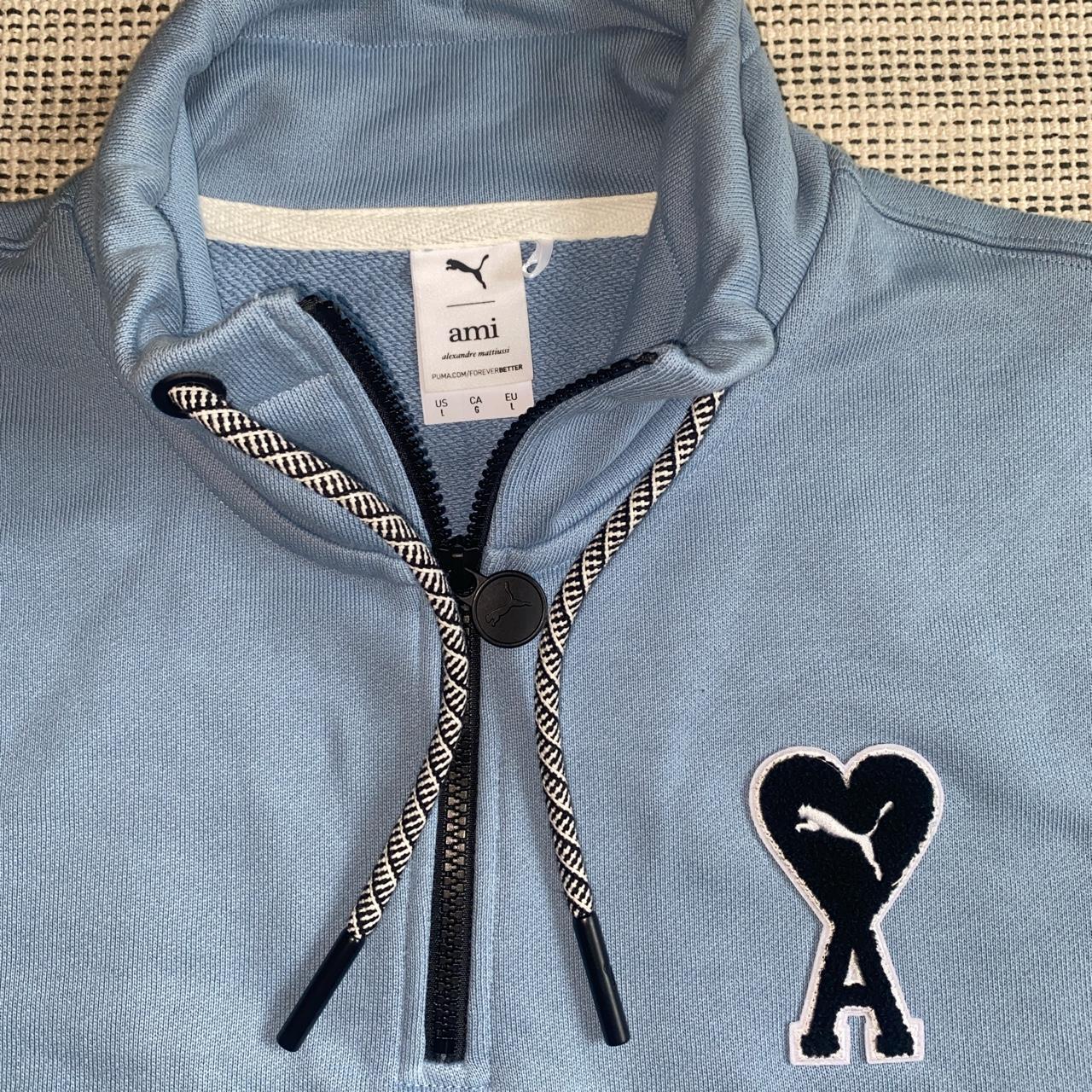 Mens Ami Paris x puma tracksuit Both items Size... - Depop