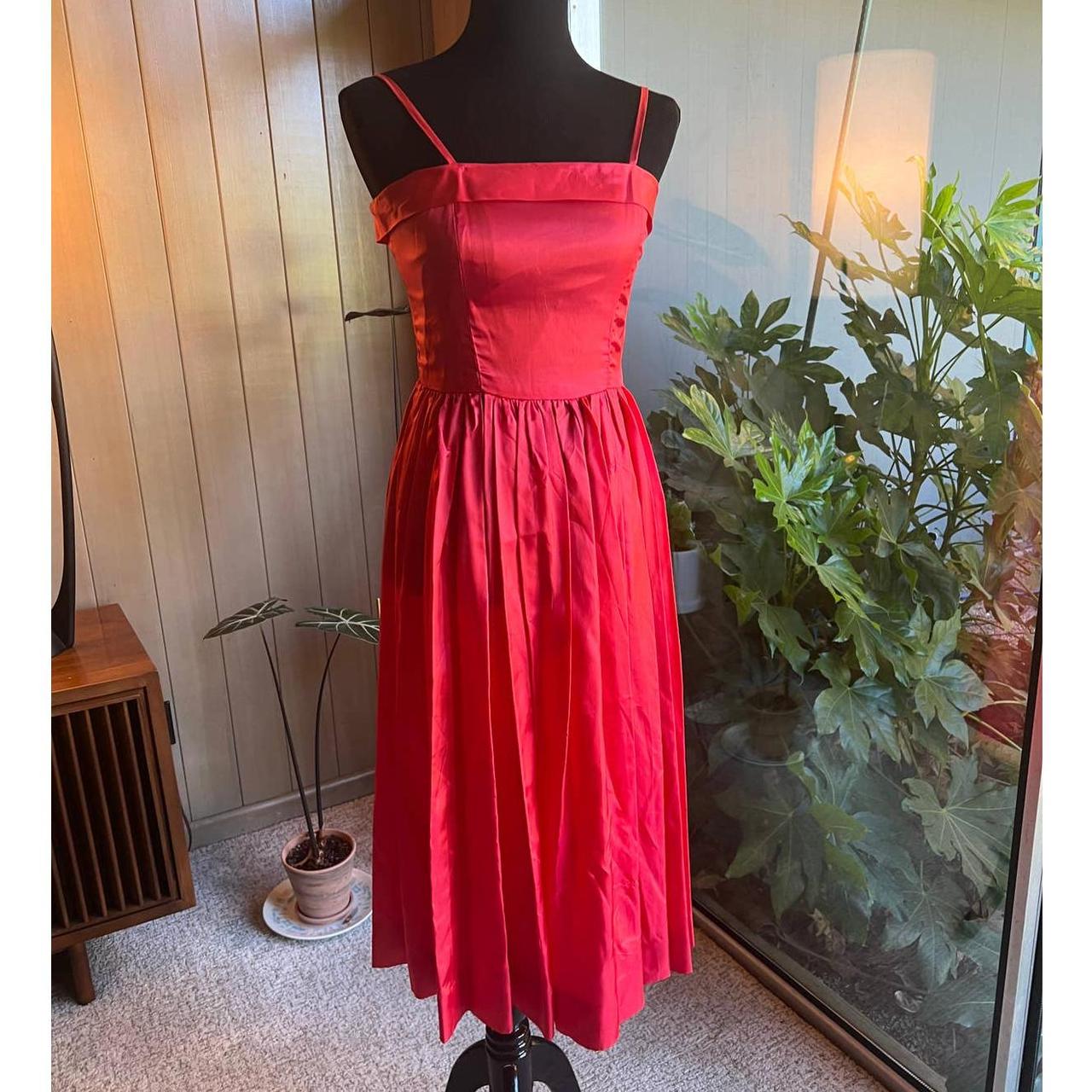 60s hotsell red dress