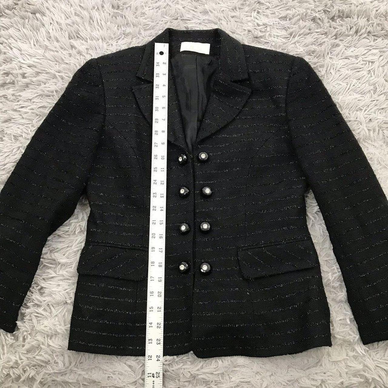 Cache Women's Tailored jacket - Black - 8 – Cache… - image 8