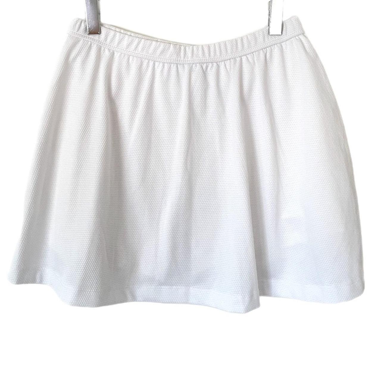 Head White Tennis Skort/ Skirt Sz M, Pull on, Stretch...