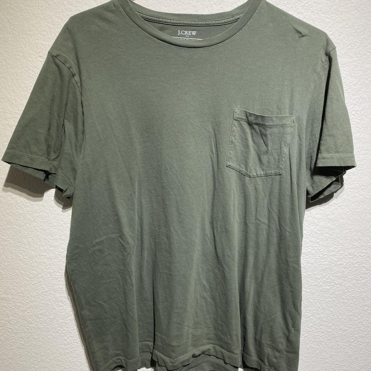 j crew slim washed t shirt