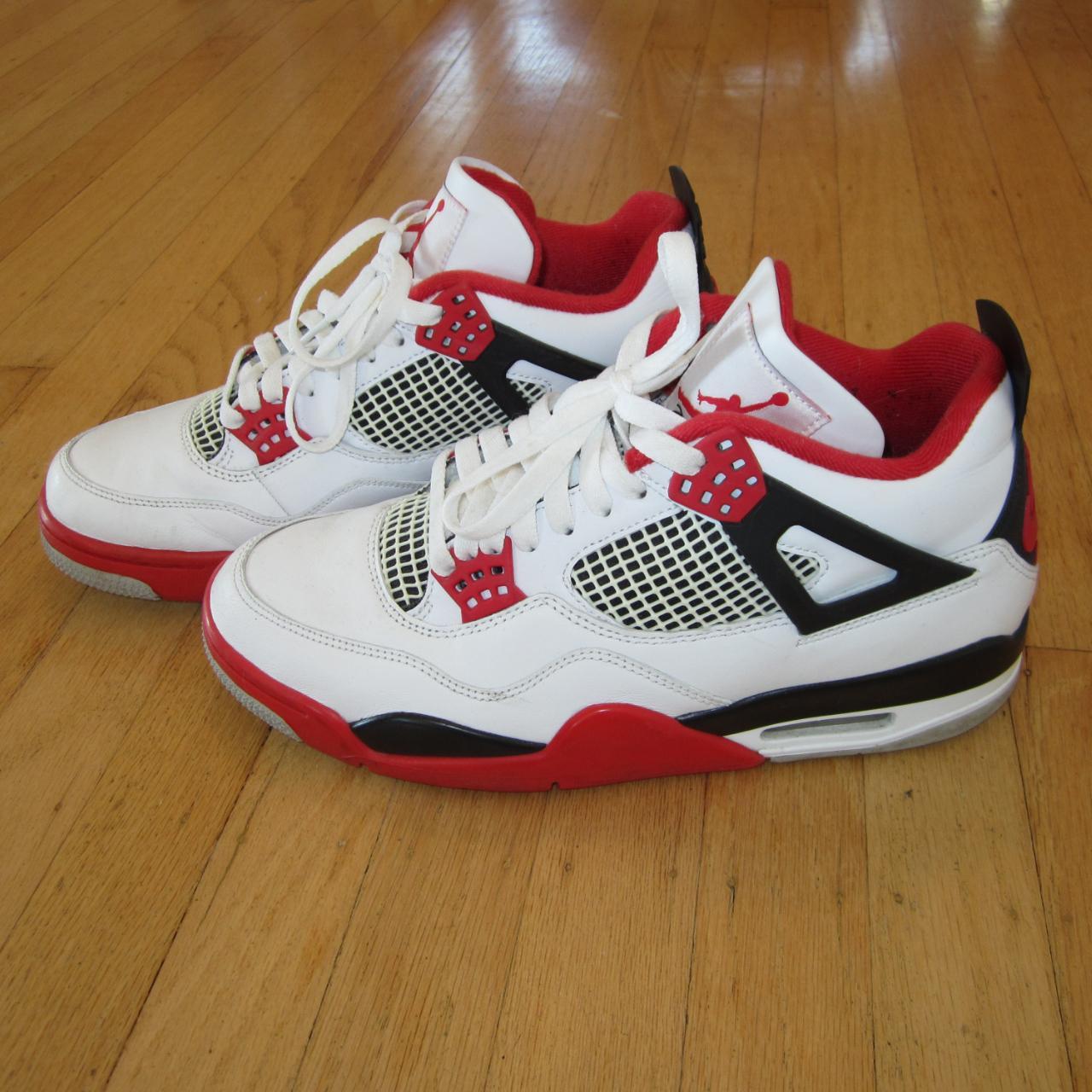 mens jordan 4 fire red