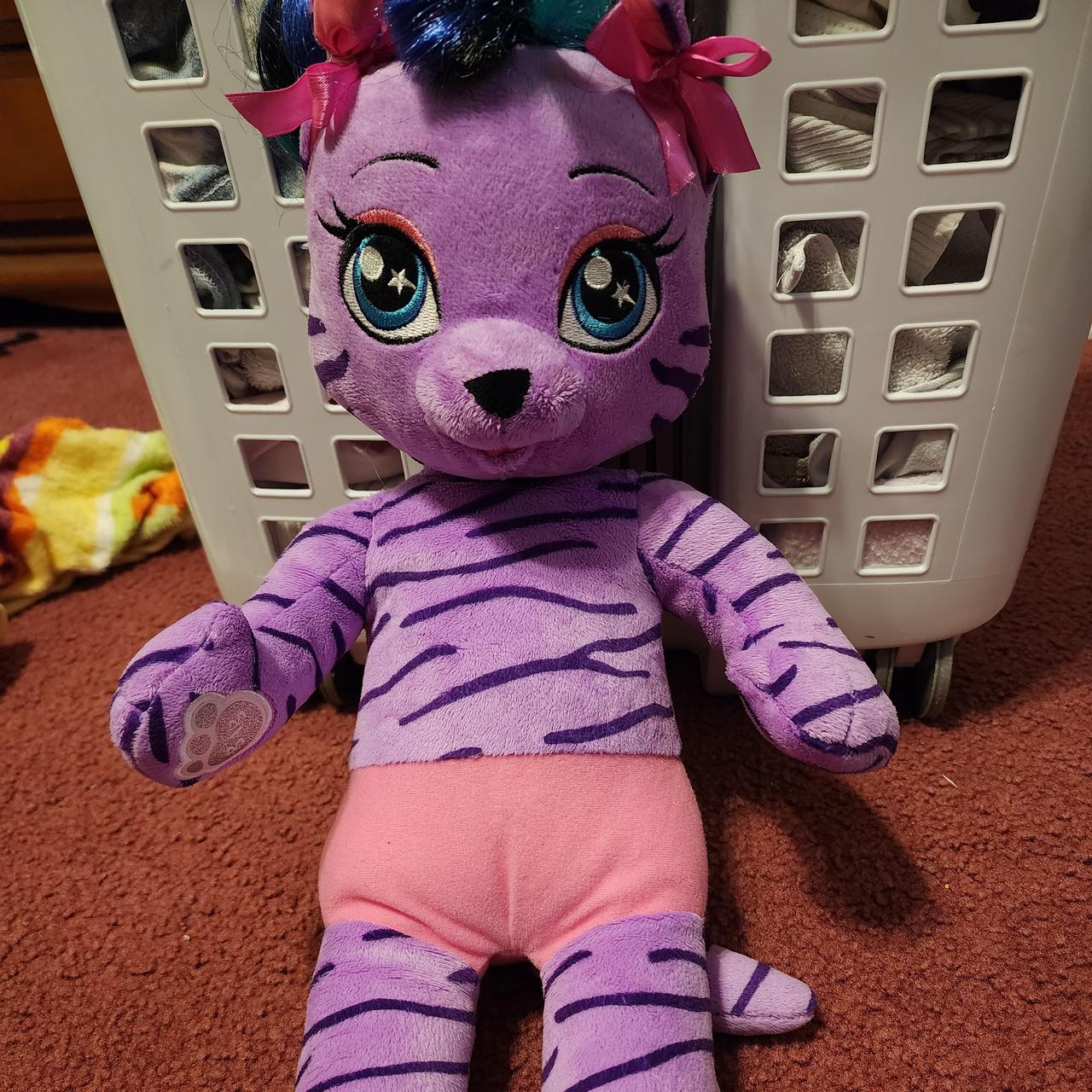 Pink and Purple Stuffed-animals | Depop