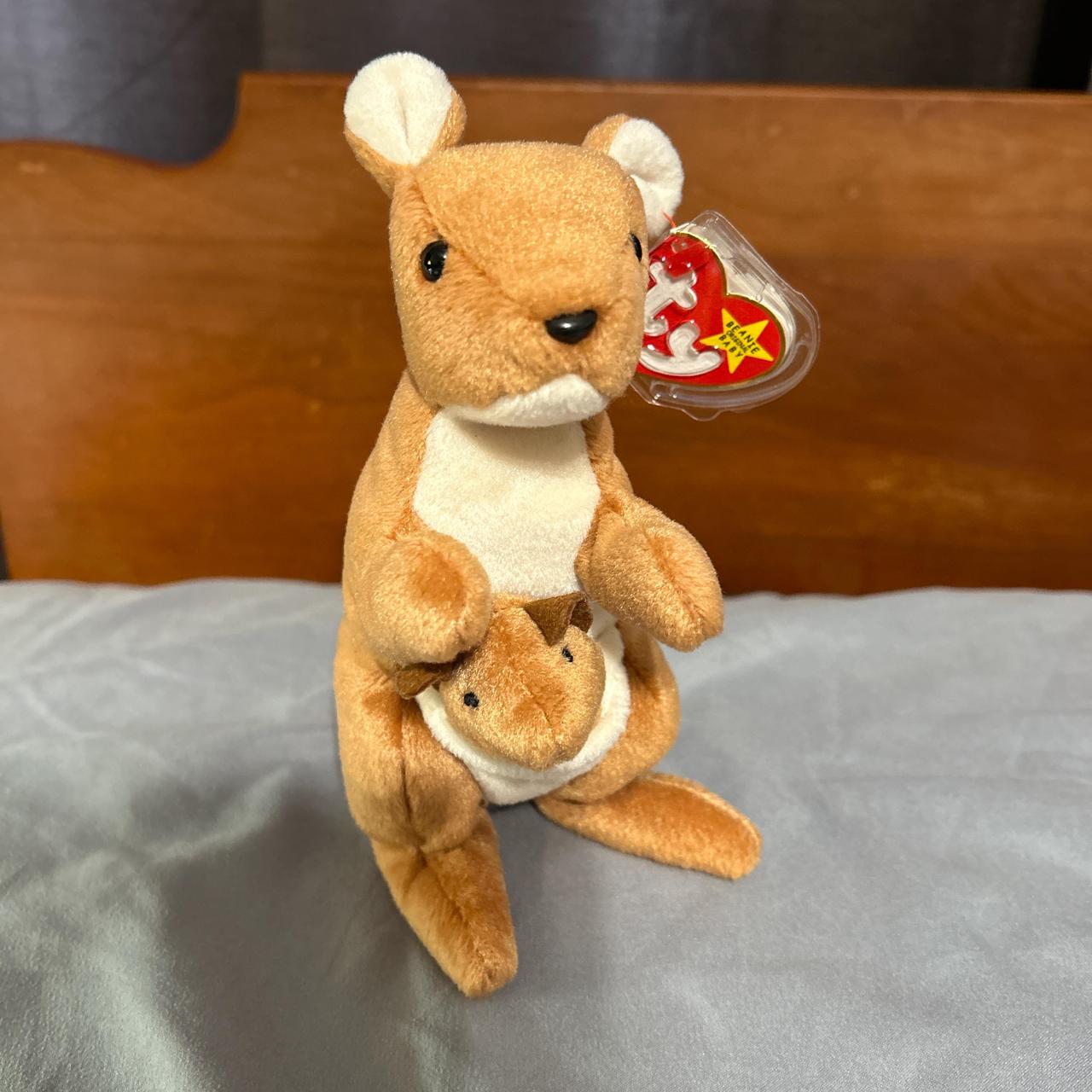 Toy Ty Beanie Baby Pouch 1996 Vintage 1996 Pouch The Kangaroo Ty