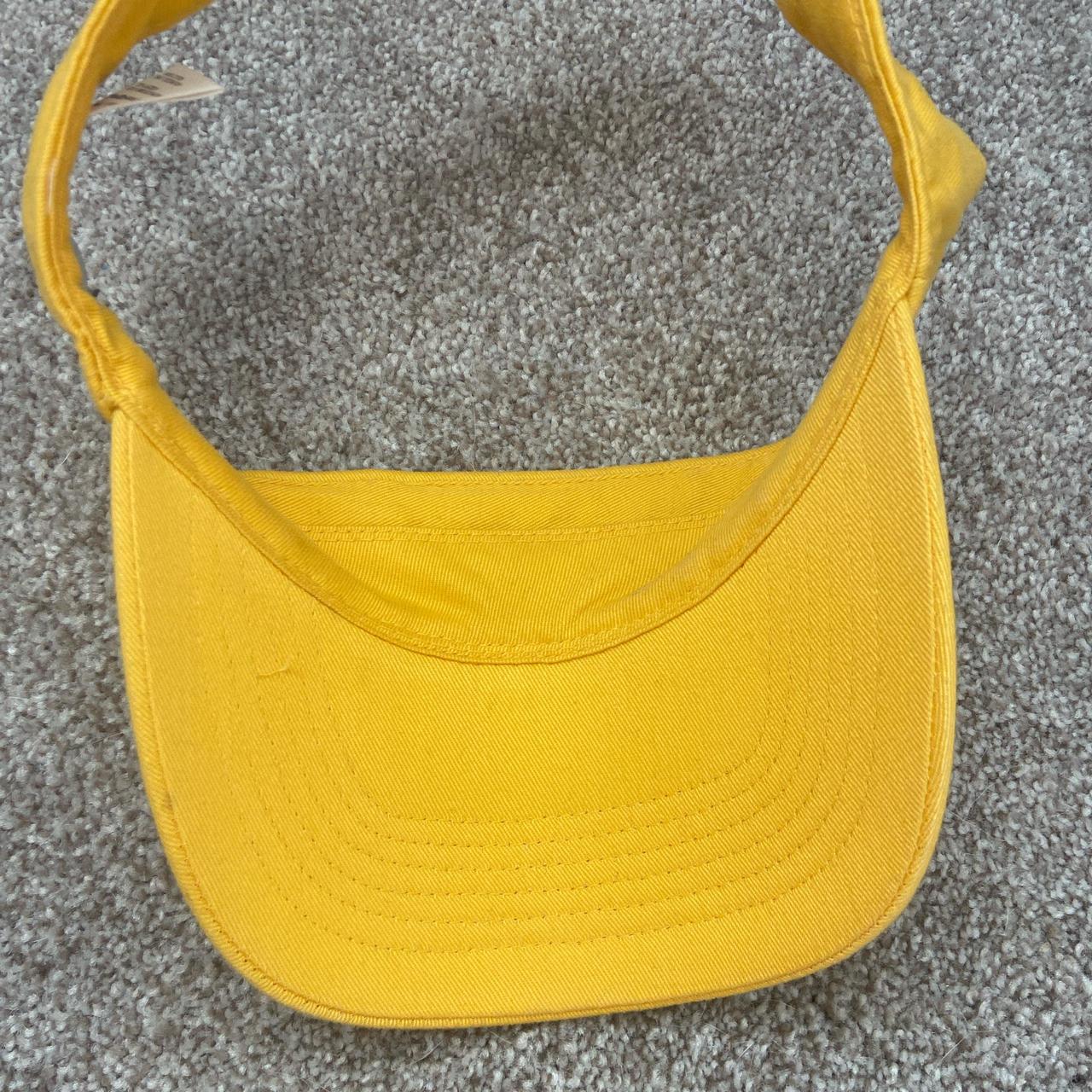 nike yellow sun visor