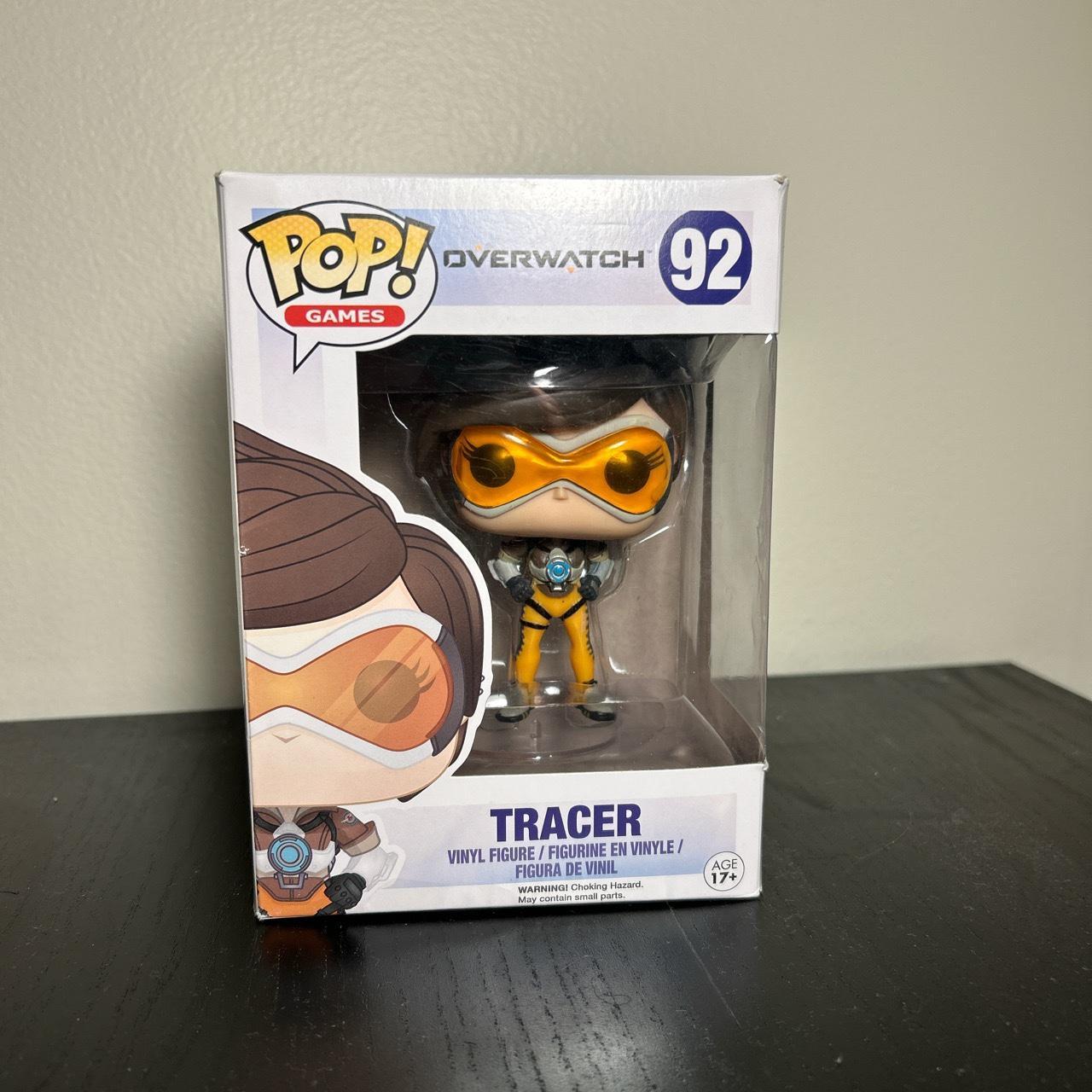Funko pop Tracer Tracer from Overwatch The box has... - Depop