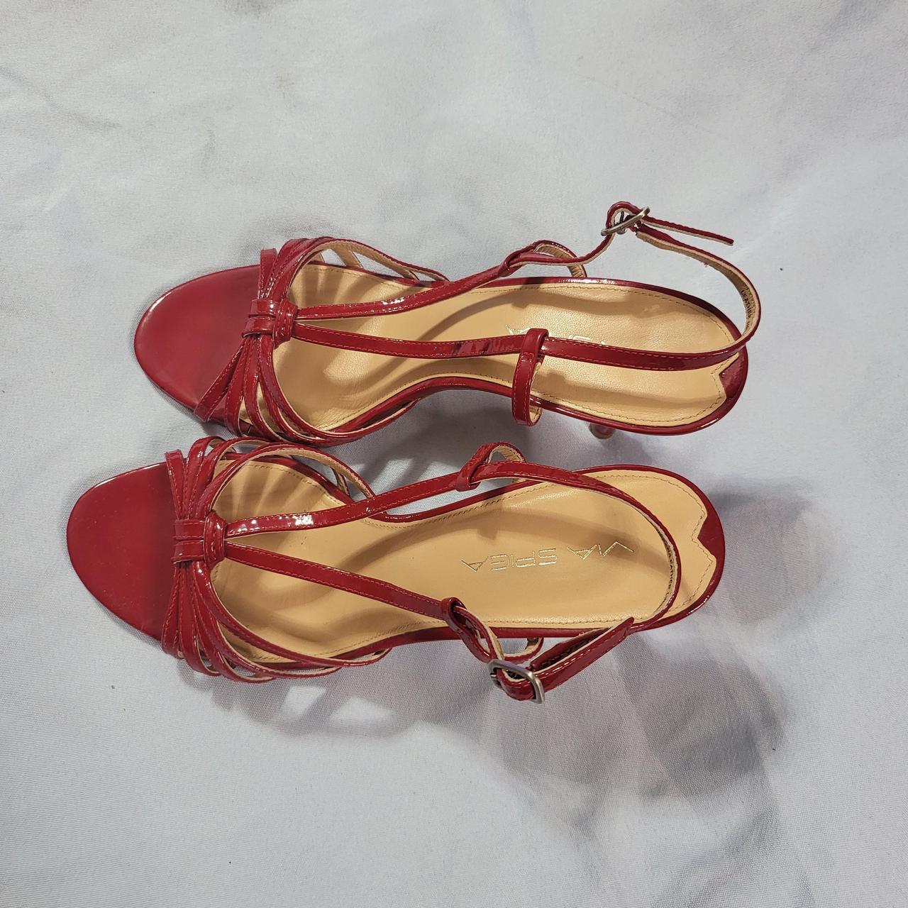 Via spiga sale red sandals