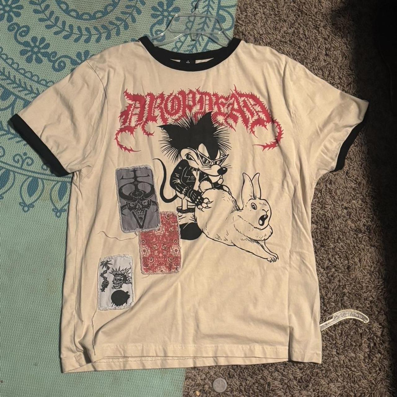 Drop dead bask in blood tank top. Size mens M. | Depop