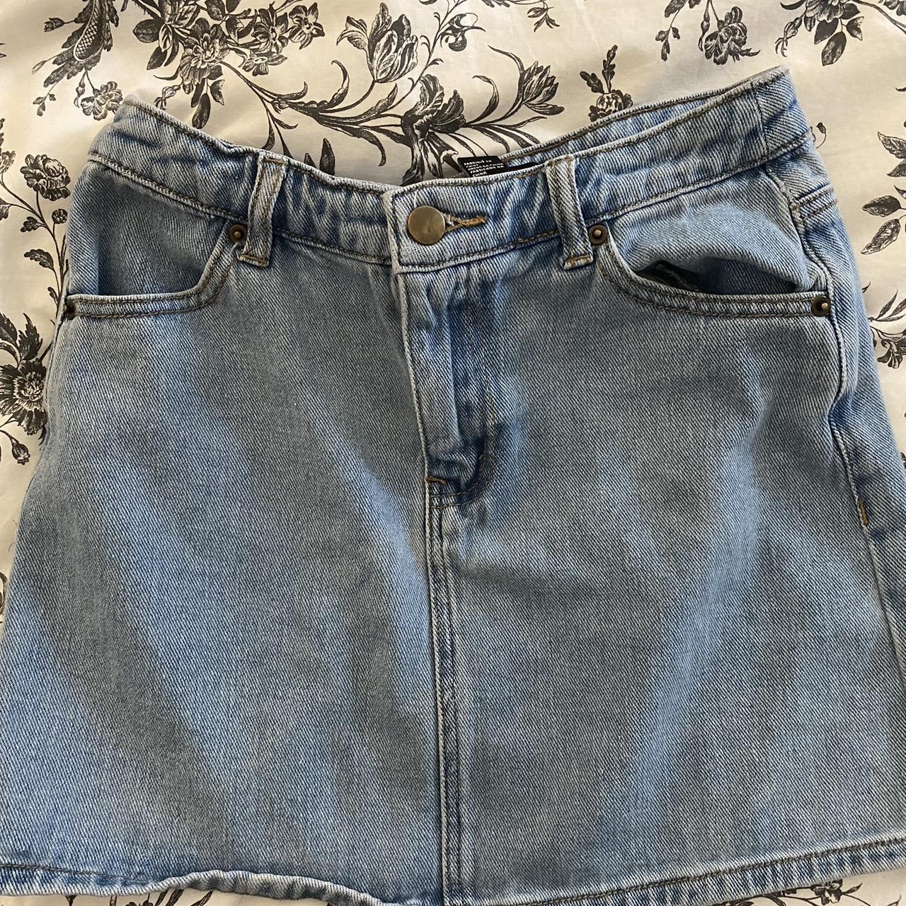 Forever 21 Jean skirt - Size S - Depop