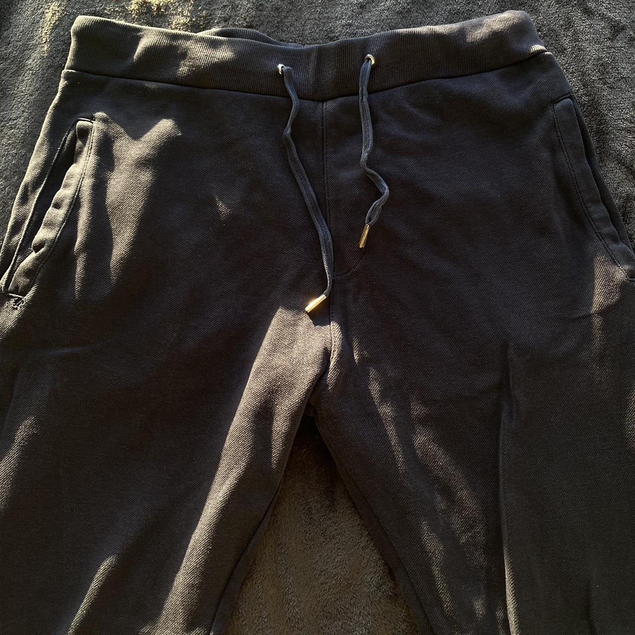 Zara Mens Navy Tracksuit bottoms Size M £4 Depop