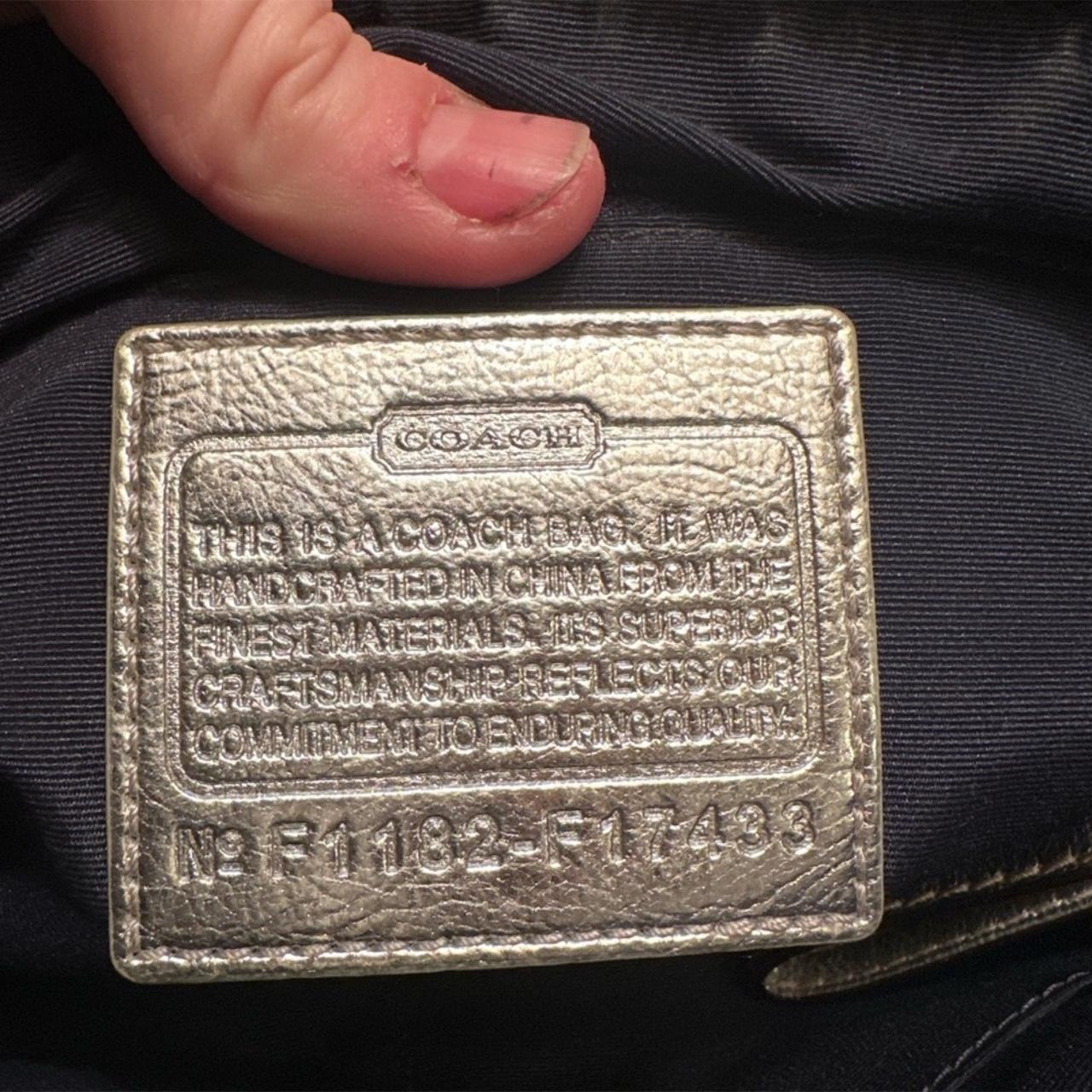 VTG Denim & Silver Coach Bag The ultimate Y2K Denim | Depop