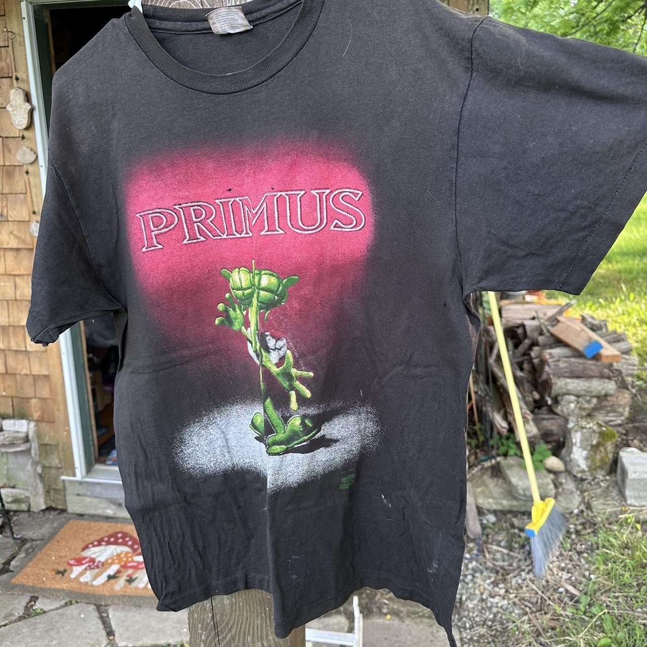 1991 Primus Miscellaneous Debris T-Shirt Pre-owned | Depop