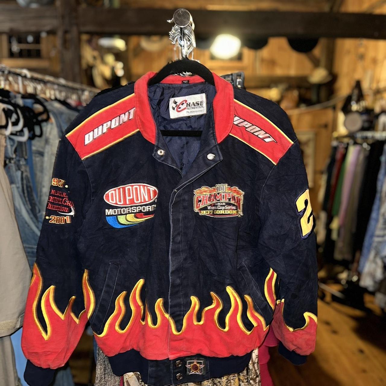 Jeff Gordon 4 Time high quality Champion DuPont Jacket NASCAR Chase JH Design