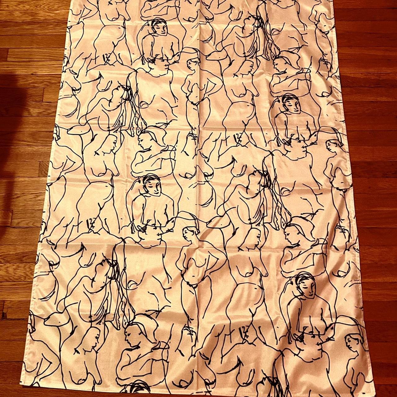 Ball and Chain Co. rectangle nude flag tapestry