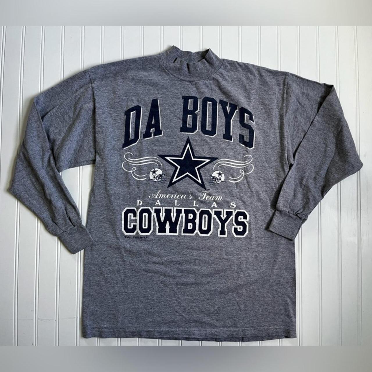 Dallas Cowboys Long sleeve vintage top S/M Da Boys - Depop