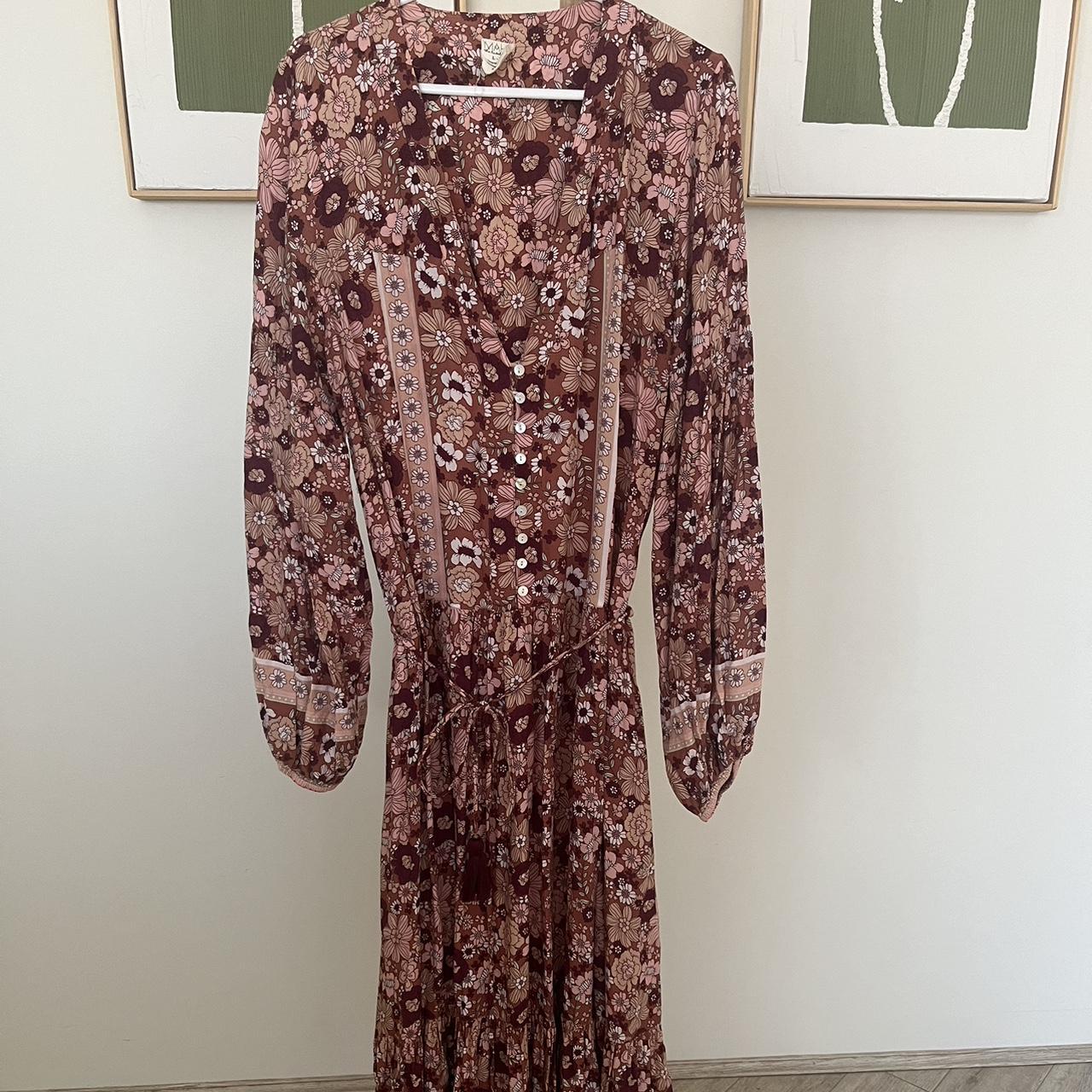 Mahli The Label Lone Star Gown In Mulberry Been - Depop