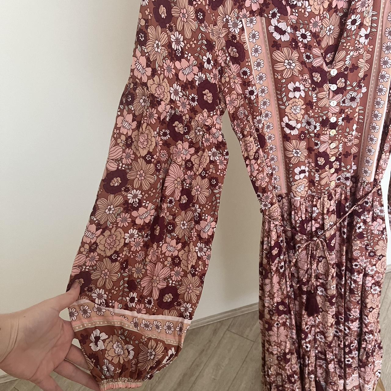 Mahli the Label Lone Star Gown in Mulberry Been... Depop