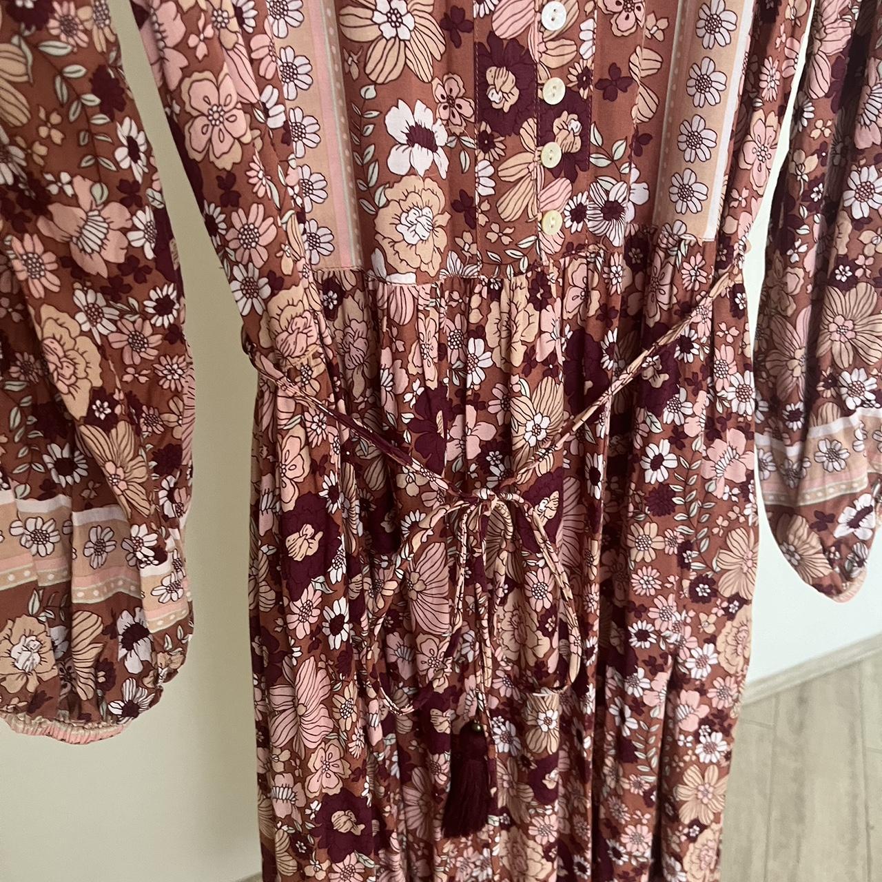 Mahli the Label Lone Star Gown in Mulberry Been... Depop