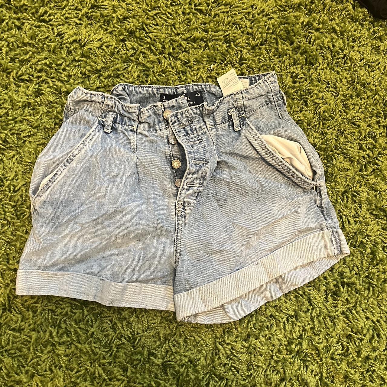 Hollister paper bag shorts best sale