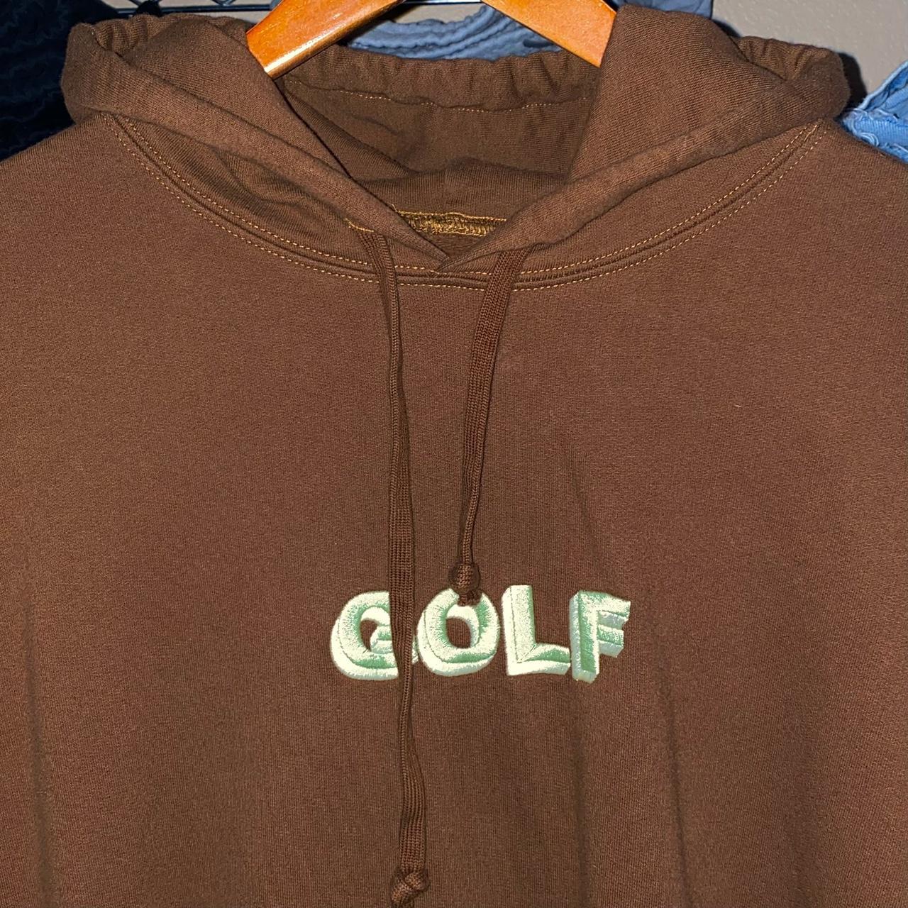 2020 21 Golf Wang special edition brown pullover