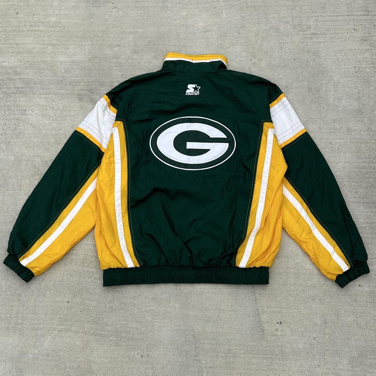 Green Bay Packers Pro Line Starter jacket Size - - Depop