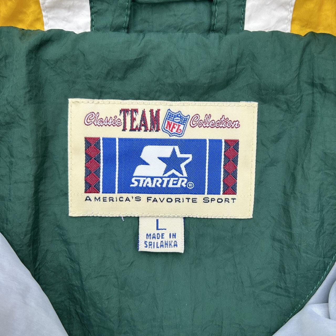 Vintage Y2K Green Bay Packers Starter NFL Jacket - Depop