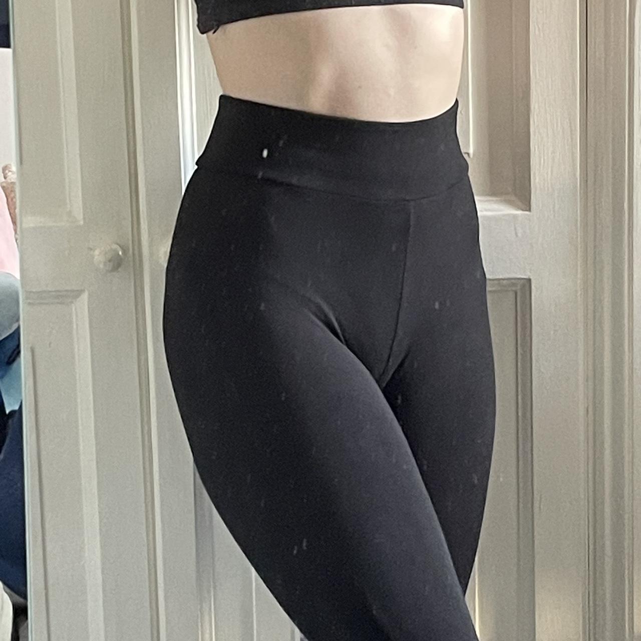 Black NEW LOOK leggings Super high waisted and... Depop