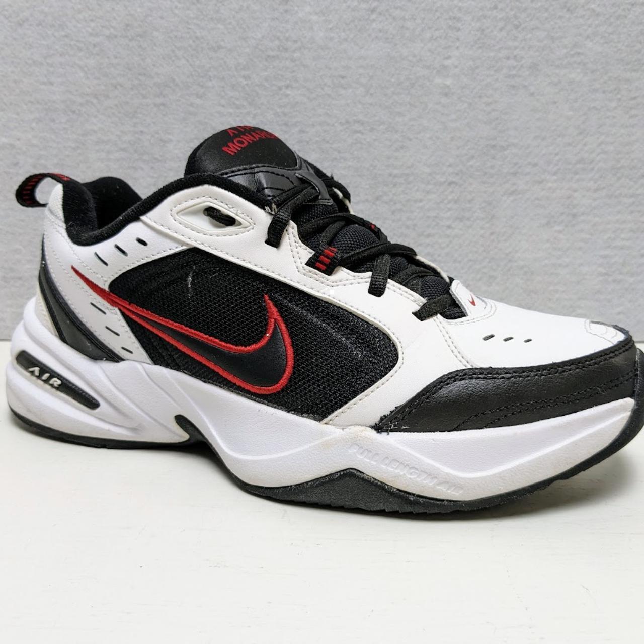 Nike Mens Air Monarch IV 415445-101 White Shoes... - Depop