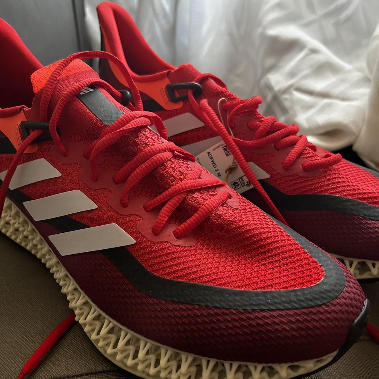 Adidas Running Course A Pied Shoes Red Barely