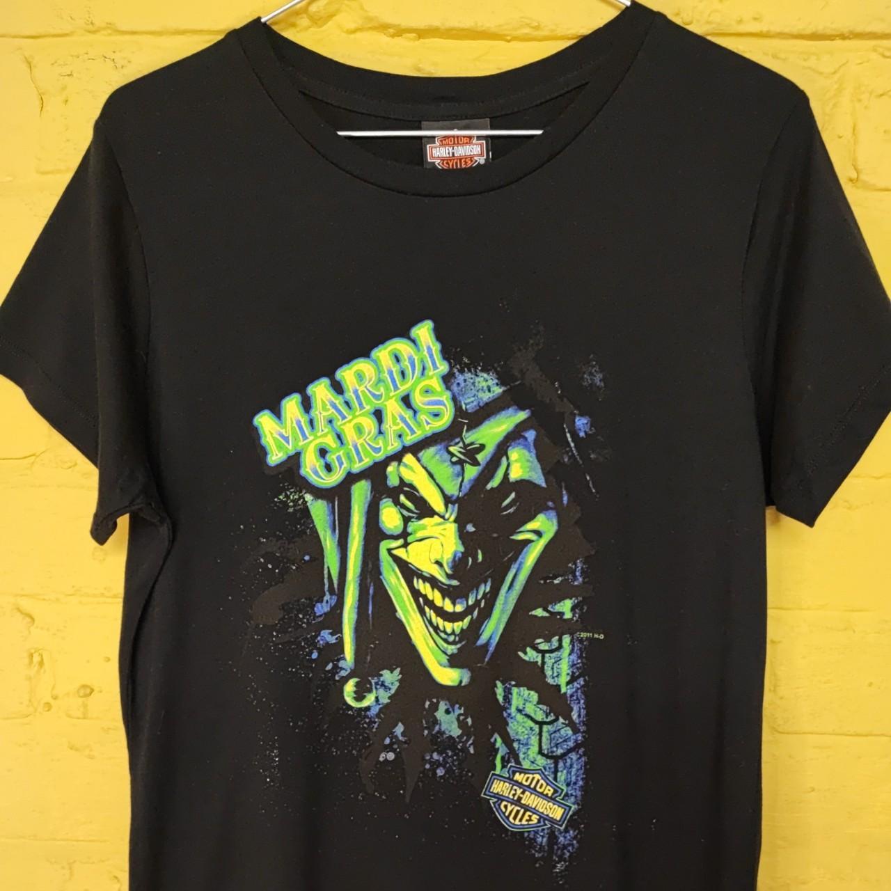 harley davidson mardi gras shirt