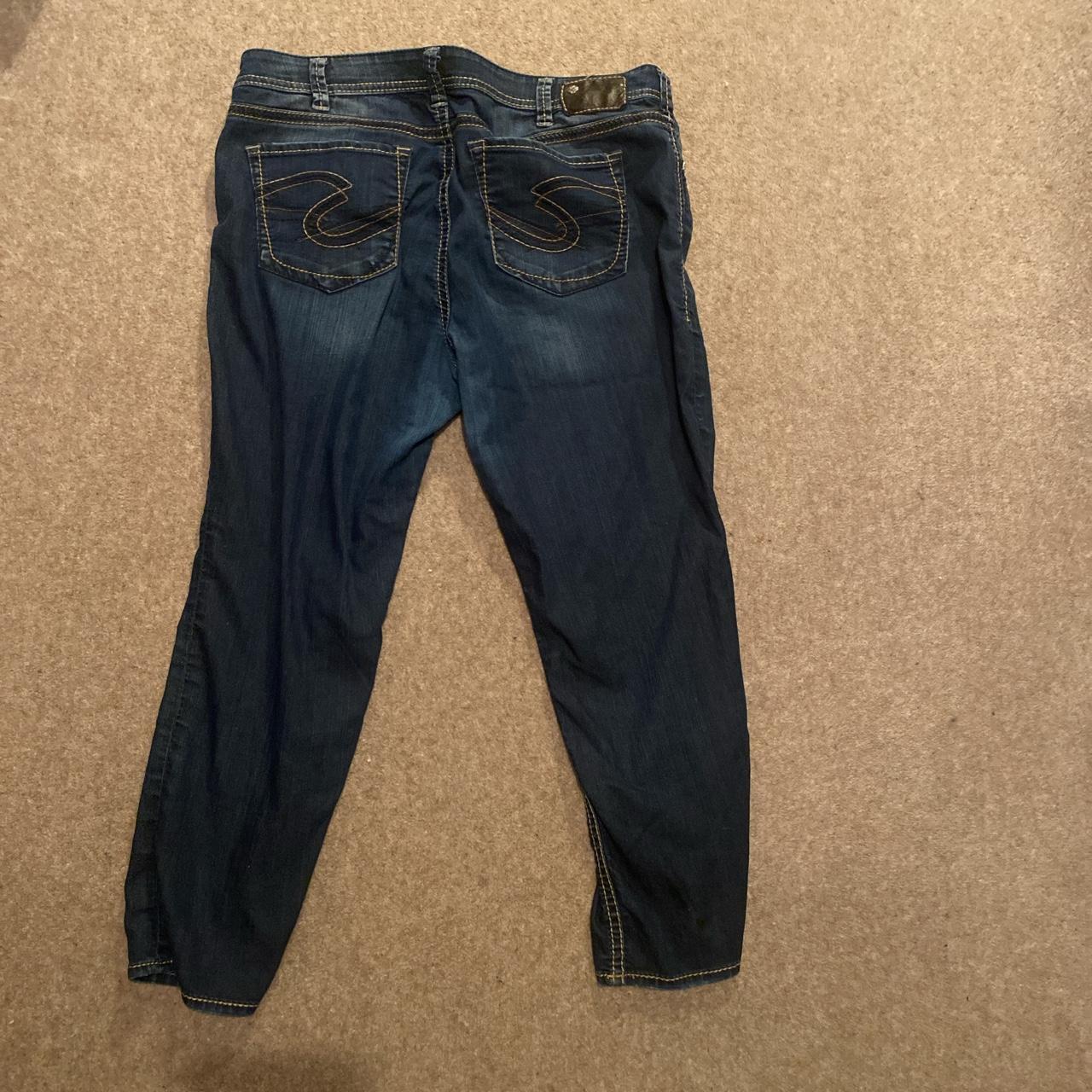 Rare 90s Custom Silver Jeans Co. Cant find... - Depop