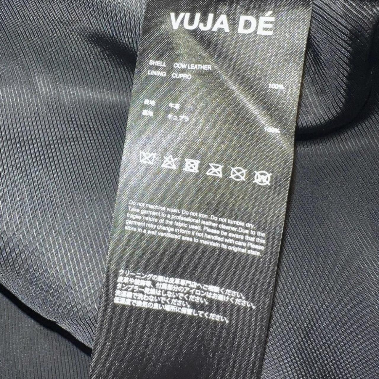 Vuja De Leather Jacket #vujade #vuja #japanese... - Depop