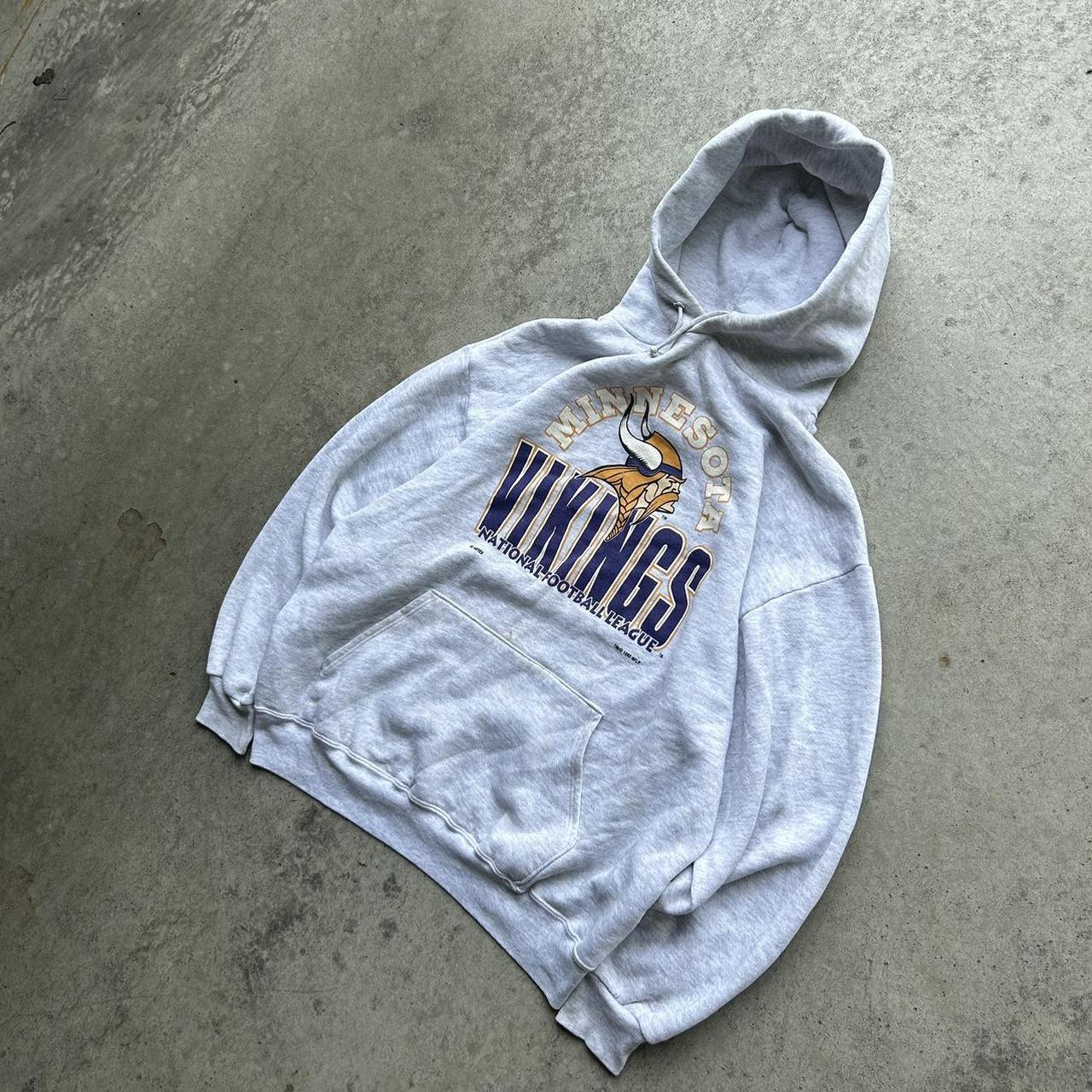 Vintage Minnesota Vikings Hoodie 90s Streetwear USA NFL 