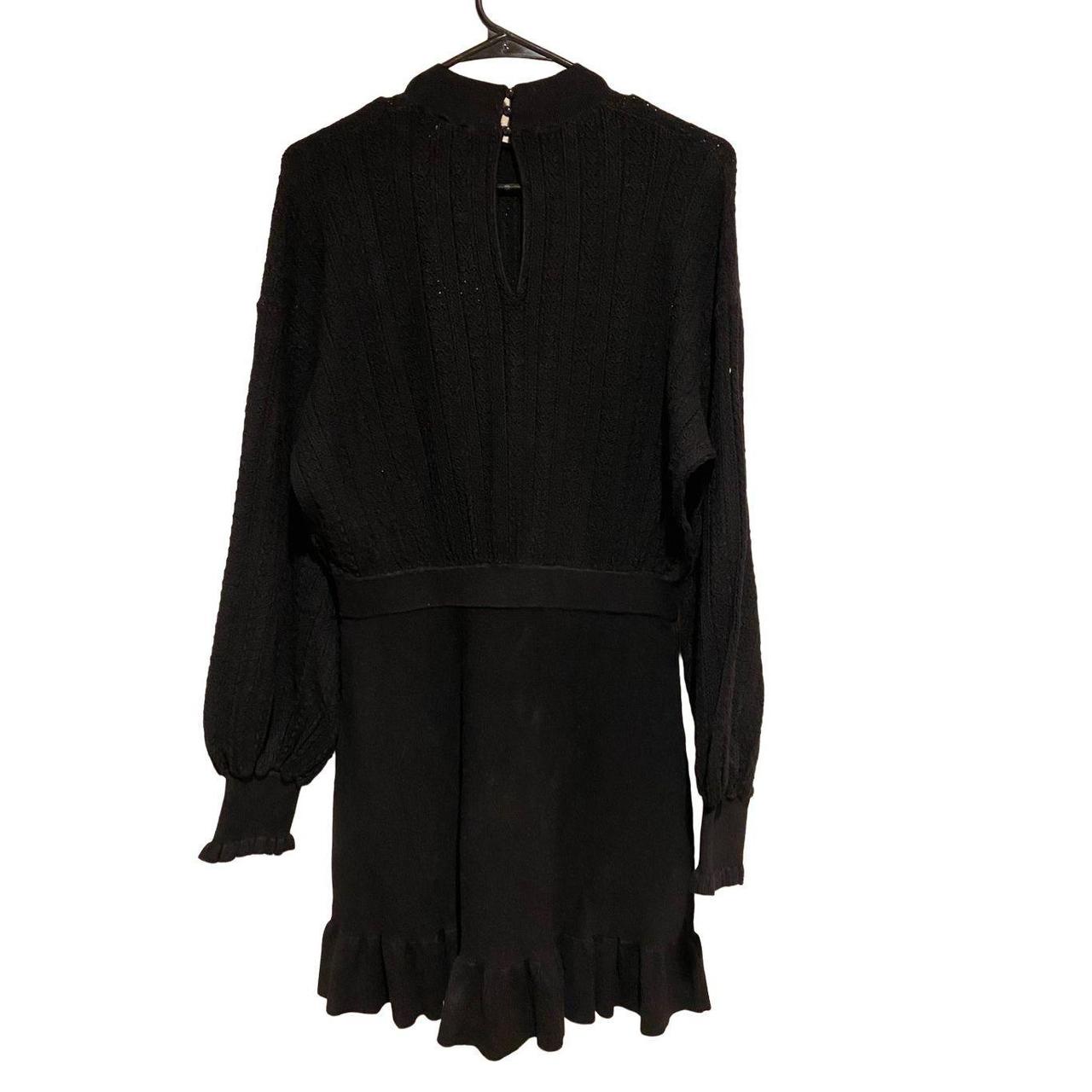 Sezane Carlie Dress in Noir (black) NWT- has a... - Depop
