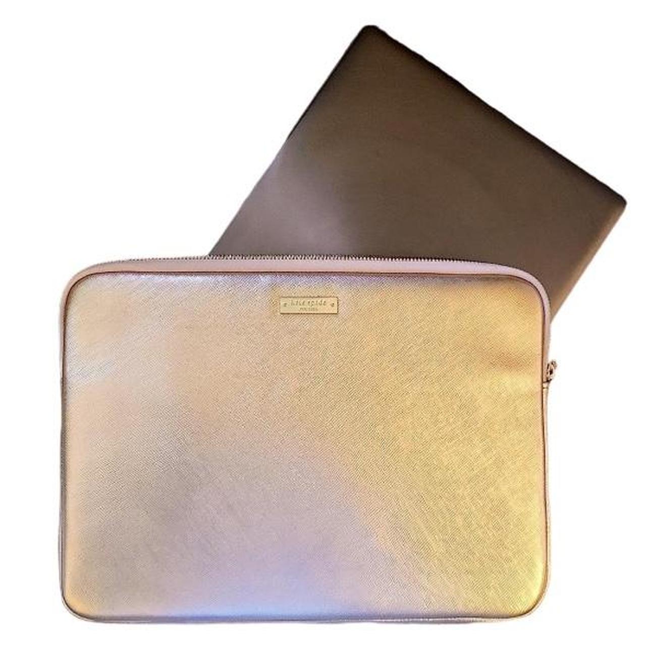 Kate spade laptop sleeve rose gold hotsell