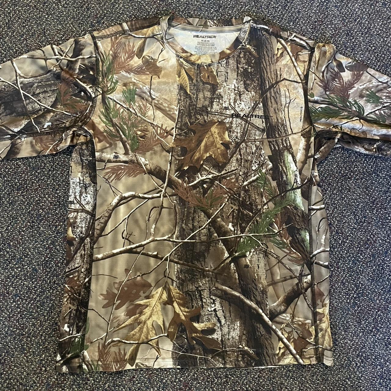 Medium RealTree Long-sleeve Camo Shirt... - Depop