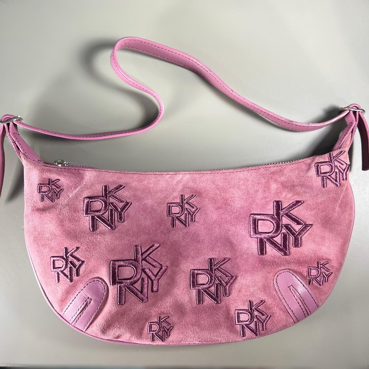 DKNY Women's Pink and Purple Bag