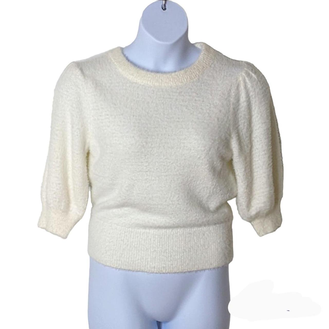 H and m outlet cream jumper