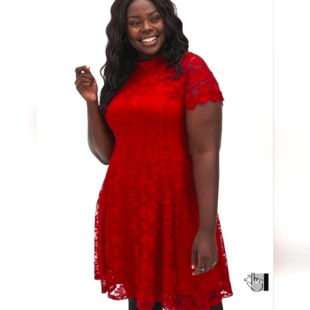 Torrid Plus Size Red Dress